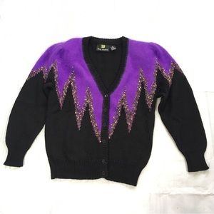 Vintage Vibrant Knit Sweater by Fully Fashion